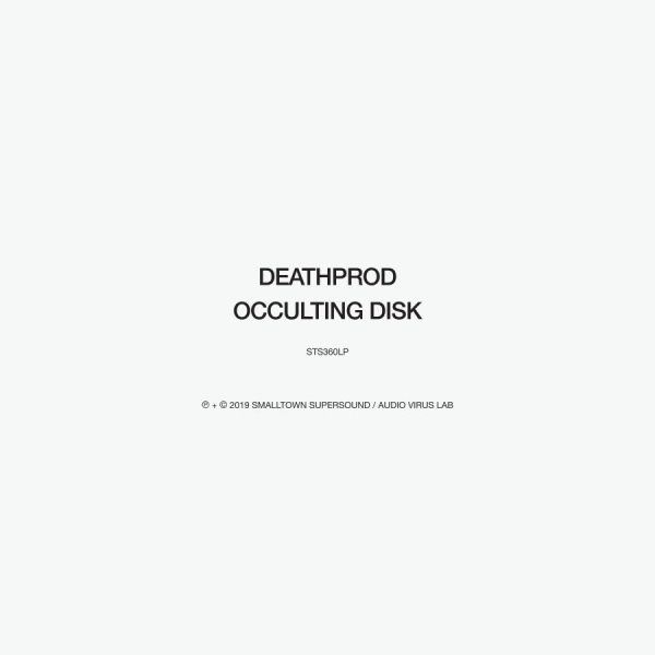 Deathprod - Occulting Disk in the group VINYL / Bestsellers at Bengans Skivbutik AB (3671734)