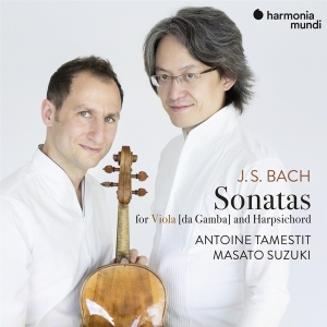 Antoine Tamestit & Masaaki Suzuki - J.S. Bach: Sonatas For Viola Da Gamba And Harpsichord in the group CD / Klassiskt,Övrigt at Bengans Skivbutik AB (3671804)