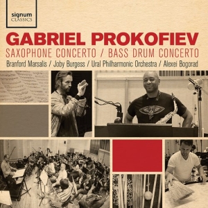 Prokofiev Gabriel - Saxophone Concerto, Bass Drum Conce in the group CD at Bengans Skivbutik AB (3671830)