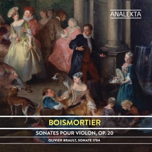 Boismortierjoseph Bodin De - Boismortier: Violin Sonatas in the group Externt_Lager /  at Bengans Skivbutik AB (3676726)