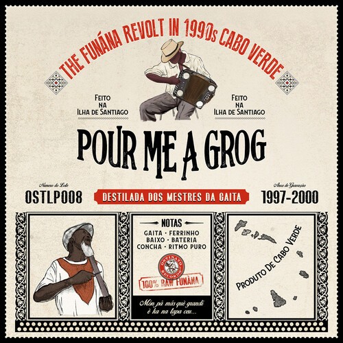 Blandade Artister - Pour Me A Grog: The Funaná Revolt I in the group VINYL / Worldmusic/ Folkmusik at Bengans Skivbutik AB (3677014)