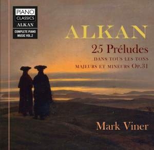 Alkan Charles Henri Valentin - 25 Preludes Dans Les Tons Majeurs E in the group Externt_Lager /  at Bengans Skivbutik AB (3677073)