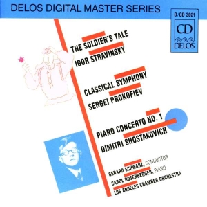 Stravinsky Igor Shostakovich Dmitr - A Soldier'stale Piano Concerto #1 in the group Externt_Lager / at Bengans Skivbutik AB (3677355)