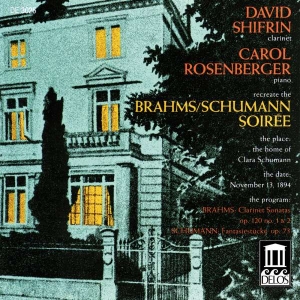 Brahms Johannes Schumann Robert - Sonatas For Clarinet And Piano in the group CD / Klassiskt at Bengans Skivbutik AB (3677359)