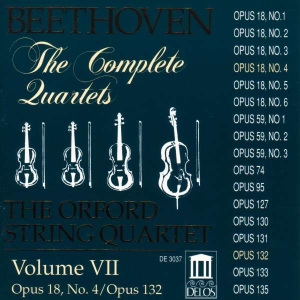 Beethoven Ludwig Van - String Quartets Vol Vii in the group Externt_Lager /  at Bengans Skivbutik AB (3677371)