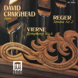 Reger Max Vierne Louis - Organ Music Of Reger And Vierne in the group Externt_Lager /  at Bengans Skivbutik AB (3677404)