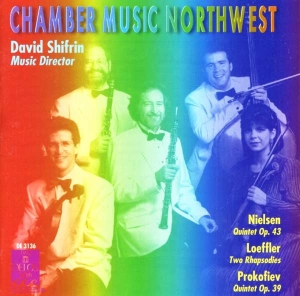 Nielsen Carl Loeffler Charles Pro - Wind Quintets Two Rhapsodies in the group Externt_Lager /  at Bengans Skivbutik AB (3677419)