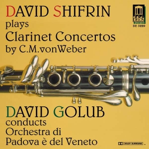 Weber Carlo Maria Von - Clarinet Concertos in the group Externt_Lager /  at Bengans Skivbutik AB (3677476)