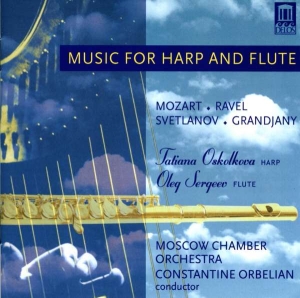 Mozart Wolfgang Amadeus Ravel Maur - Music For Harp & Flute in the group Externt_Lager /  at Bengans Skivbutik AB (3677541)
