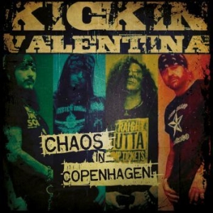 Kickin Valentina - Chaos In Copenhagen in the group VINYL / Upcoming releases / Hardrock/ Heavy metal at Bengans Skivbutik AB (3679209)