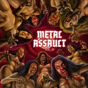 Blandade Artister - Metal Assault in the group OTHER / Övrigt /  at Bengans Skivbutik AB (3681609)