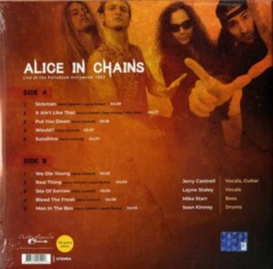 Alice In Chains - Live At The Palladium Hollywood '92 in the group VINYL / Hårdrock at Bengans Skivbutik AB (3681679)