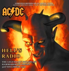 Ac/Dc - Hell's Radio 1979 (Flaming) in the group VINYL / Hårdrock at Bengans Skivbutik AB (3691043)