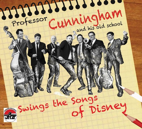 Professor Cunningham And His Old Sc - Swings Disney in the group CD / Jazz/Blues at Bengans Skivbutik AB (3691645)