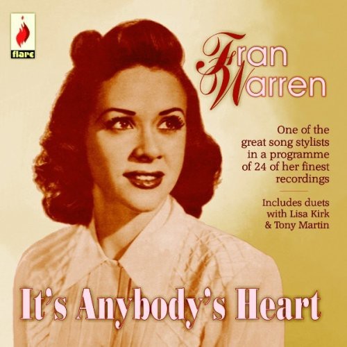 Fran Warren - It's Anybody's Heart in the group CD / Pop at Bengans Skivbutik AB (3700977)