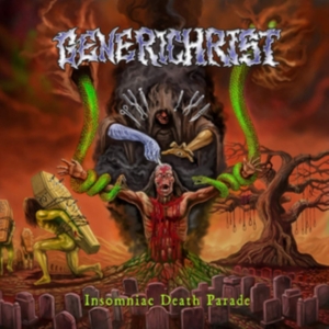 Generichrist - Insomniaca Death Parade (Red) in the group VINYL / Hårdrock at Bengans Skivbutik AB (3701069)