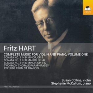 Hart Fritz - Complete Music For Violin And Piano in the group CD at Bengans Skivbutik AB (3703890)