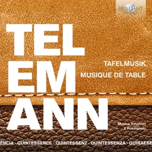 Telemann G P - Tafelmusik (5 Cd) in the group Externt_Lager /  at Bengans Skivbutik AB (3704298)