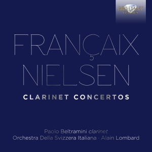 Francaix Jean Nielsen Carl - Clarinet Concertos in the group Externt_Lager /  at Bengans Skivbutik AB (3704324)