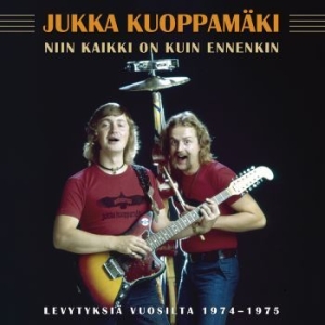 Jukka Kuoppamäki - Niin Kaikki On Kuin Ennenkin - Levy in the group CD / Finsk Musik,Pop-Rock at Bengans Skivbutik AB (3712677)