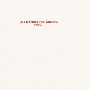 Allmänhetens Åkning - Första in the group VINYL / Jazz at Bengans Skivbutik AB (3713483)