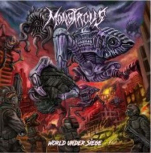 Monstrous - World Under Siege in the group CD / New releases / Hardrock/ Heavy metal at Bengans Skivbutik AB (3713495)