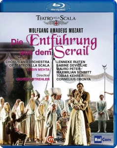 Mozart Wolfgang Amadeus - Die Entfuhrung Aus Dem Serail (Blu- in the group MUSIK / Musik Blu-Ray / Klassiskt at Bengans Skivbutik AB (3715419)