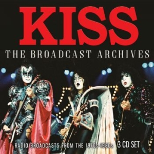 Kiss - Broadcast Archives (3 Cd) Broadcast in the group CD / Hårdrock/ Heavy metal at Bengans Skivbutik AB (3716409)