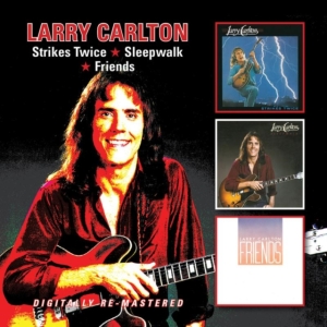 Larry Carlton - Strikes Twice/Sleepwalk/Friends in the group CD / Pop-Rock at Bengans Skivbutik AB (3718783)