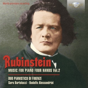 Rubinstein Anton - Music For Piano Four Hands, Vol. 2 in the group Externt_Lager /  at Bengans Skivbutik AB (3728647)