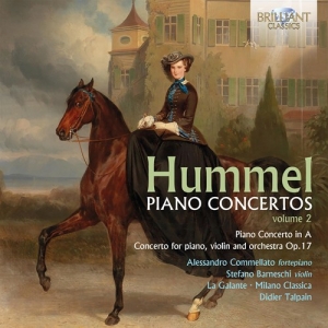 Hummel Johann Nepomuk - Piano Concertos Vol. 2 in the group Externt_Lager /  at Bengans Skivbutik AB (3728718)