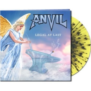 Anvil - Legal At Last (Yellow/Splatter Viny in the group OTHER /  at Bengans Skivbutik AB (3733790)