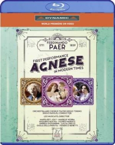 Paer Ferdinando - Agnese (Blu-Ray) in the group MUSIK / Musik Blu-Ray / Klassiskt at Bengans Skivbutik AB (3733866)