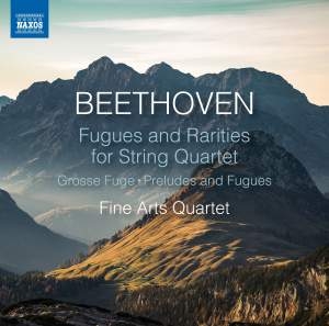 Beethoven Ludwig Van Handel Geor - Fugues & Rarities For String Quarte in the group Externt_Lager /  at Bengans Skivbutik AB (3733871)