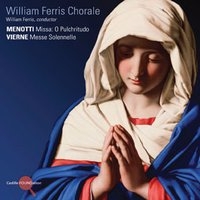 Menotti/Vierne - William Ferris Chorale in the group CD / Klassiskt at Bengans Skivbutik AB (3734576)