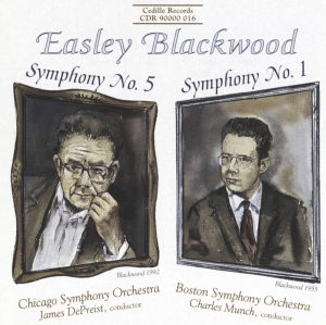 Blackwood Easley - Symphonies Nos 5 & 1 in the group Externt_Lager /  at Bengans Skivbutik AB (3734599)