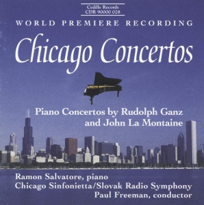 Ganz/La Montaine - Chicago Concertos in the group Externt_Lager /  at Bengans Skivbutik AB (3734611)