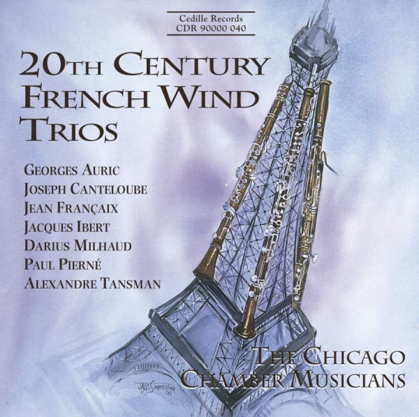 Various - 20Th Century French Wind Trios in the group Externt_Lager / at Bengans Skivbutik AB (3734623)