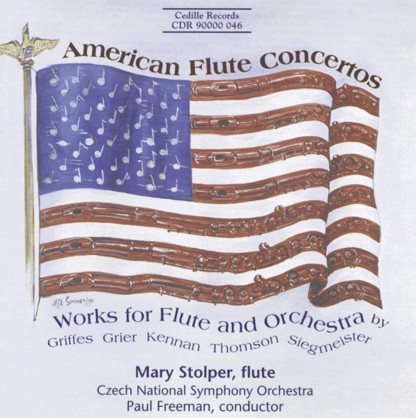 Various - American Works For Flute in the group Externt_Lager / at Bengans Skivbutik AB (3734629)