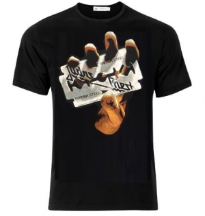 Judas Priest - Judas Priest T-Shirt British Steel in the group Minishops / Judas Priest at Bengans Skivbutik AB (3735372)