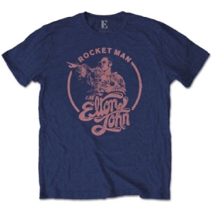 Elton John - ELTON JOHN UNISEX TEE: ROCKETMAN CIRCLE POINT in the group OTHER / Merchandise at Bengans Skivbutik AB (3739730r)