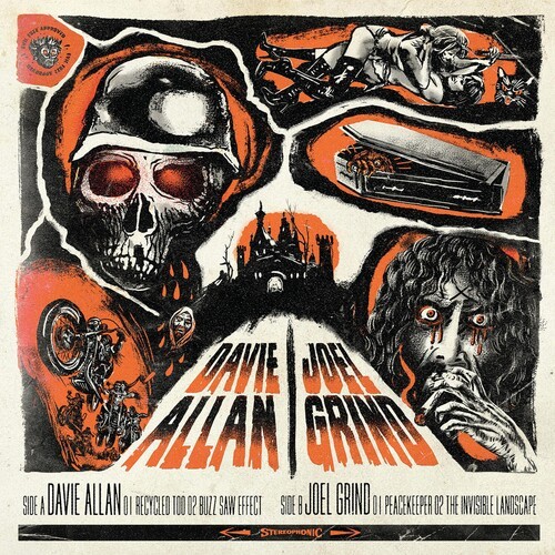 Allan Davie / Joel Grind - Split in the group VINYL / Rock at Bengans Skivbutik AB (3740527)