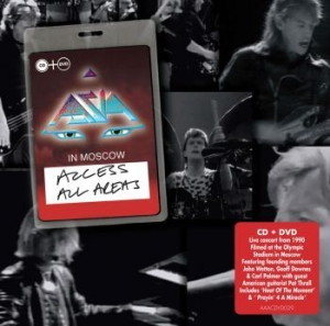 Asia - Access All Areas - Moscow  (Cd+Dvd) in the group CD / Rock at Bengans Skivbutik AB (3742423)