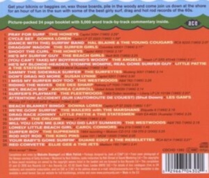 Various Artists - Hey, Beach Girls! Female Surf 'N' D in the group OTHER / Övrigt /  at Bengans Skivbutik AB (3742429)