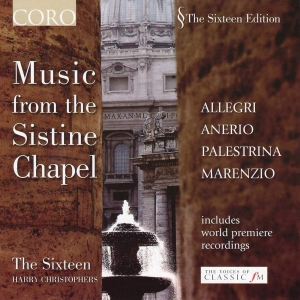 Allegri / Anerio / Palestrina - Music From The Sistine Chapel in the group Externt_Lager /  at Bengans Skivbutik AB (3742765)