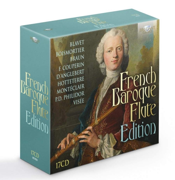 Various - French Baroque Flute Edition (17 Cd in the group Externt_Lager / at Bengans Skivbutik AB (3743404)