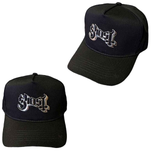Ghost - Sonic Sliver Logo Bl Baseball C in the group OTHER / Merch Caps and Hats at Bengans Skivbutik AB (3743757)