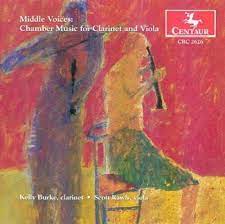 Scott Rawls - Middle Voices: Chamber Music for Clarinet & Viola in the group CD / Jazz/Blues at Bengans Skivbutik AB (3743865)