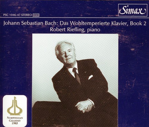 RieflingRobert - Bach:Wohltemp Clavier Vol.2 in the group CD / Klassiskt at Bengans Skivbutik AB (3744578)