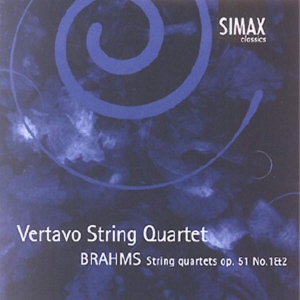 Vertavo String Quartet - Brahms:Str.Qrt. Op.51 in the group Externt_Lager /  at Bengans Skivbutik AB (3744599)